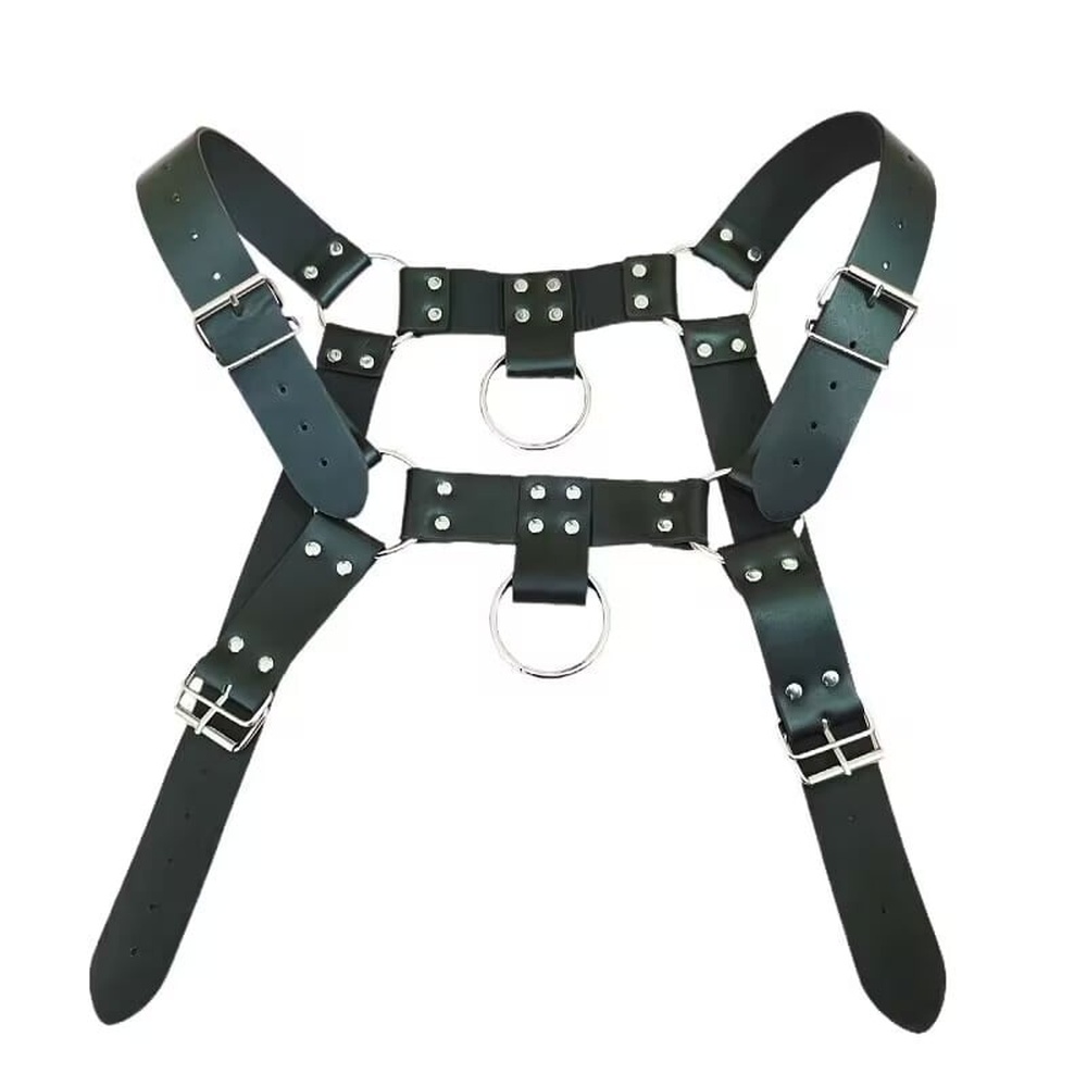 Zac's Alter Ego - Men's Chest & Shoulder Harness - Schwarz
